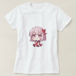 T-shirt fille Kawaii Chibi Anime