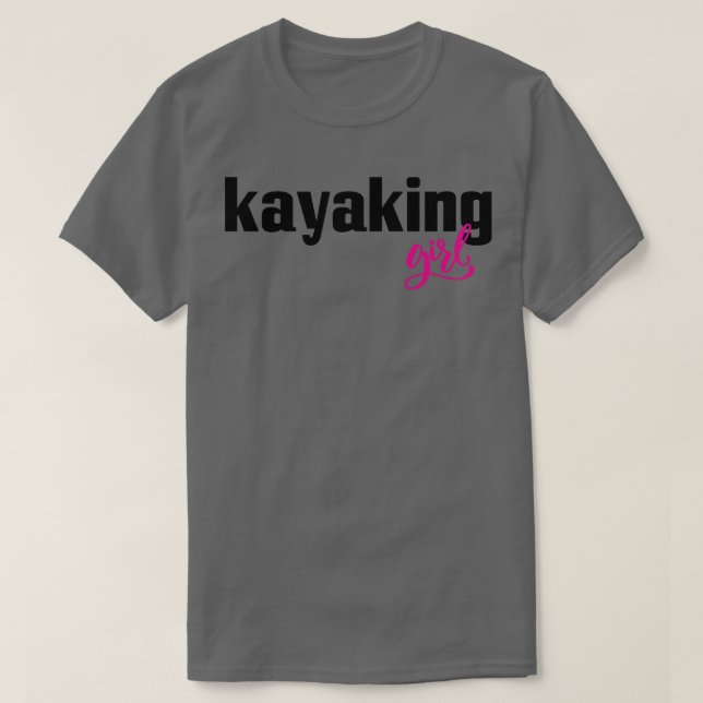 T-shirt Fille Kayaking (Design devant)