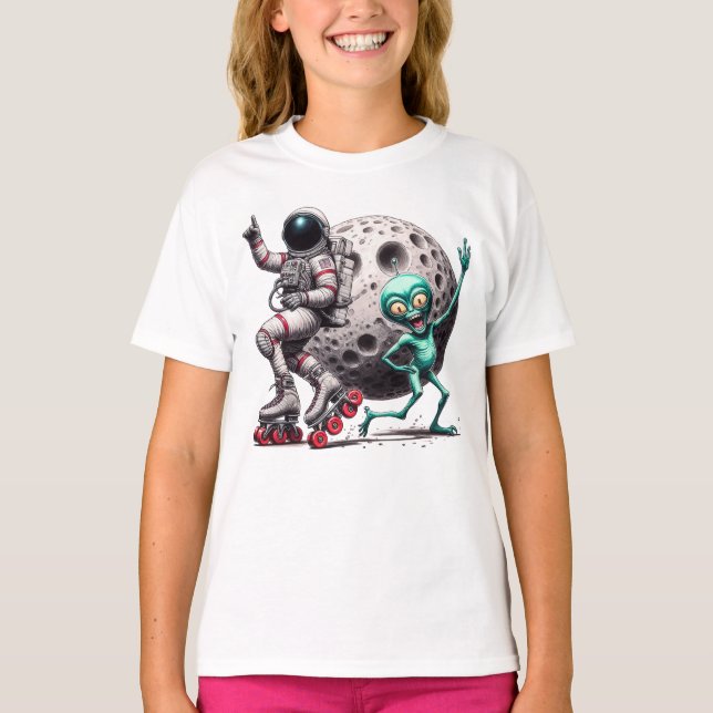 T-shirt fille Lunar Boogie (Devant)