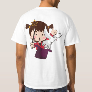 T-shirt fille magique mignonne
