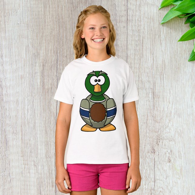 T-shirt fille Mallard Duck (Créateur téléchargé)