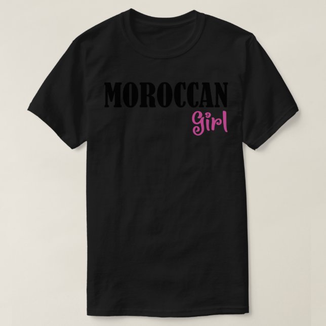 T-shirt fille marocaine (Design devant)