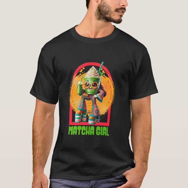 T-shirt Fille Matcha (Devant)