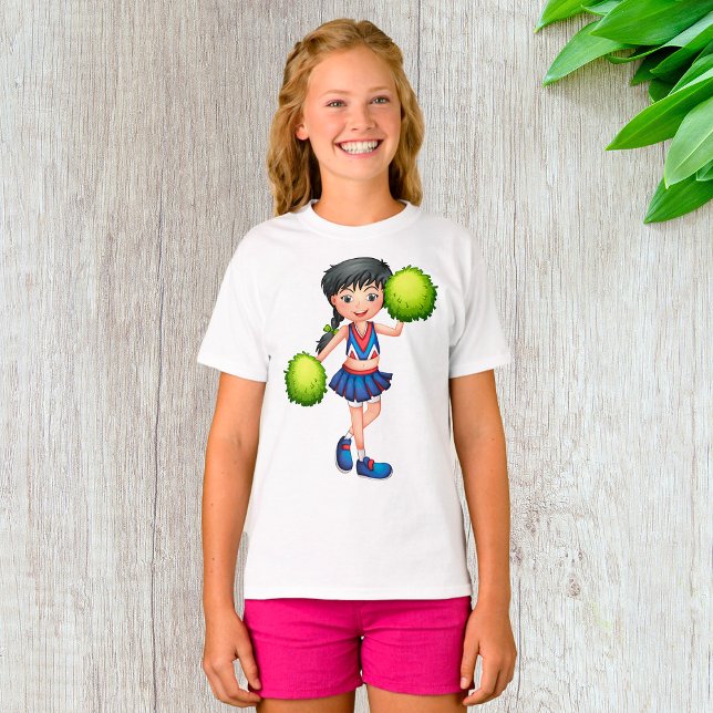 T-shirt Fille meneuse de claque avec pompons Esprit sporti (Créateur téléchargé)