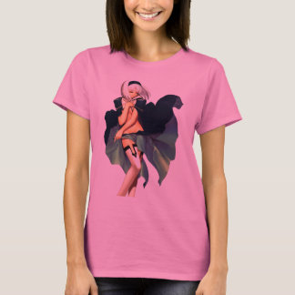 T-shirt Fille mignonne