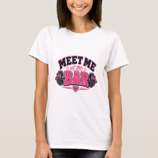 T-shirt Fille mignonne et méchante à la salle de sport