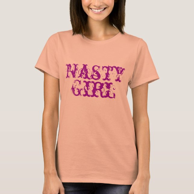 T-shirt fille Nasty (Devant)