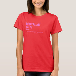 T-shirt Fille - Netball