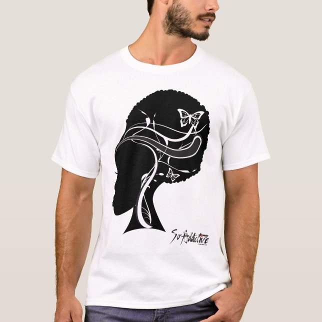 T-shirt Fille noire, LOGO2 (Devant)