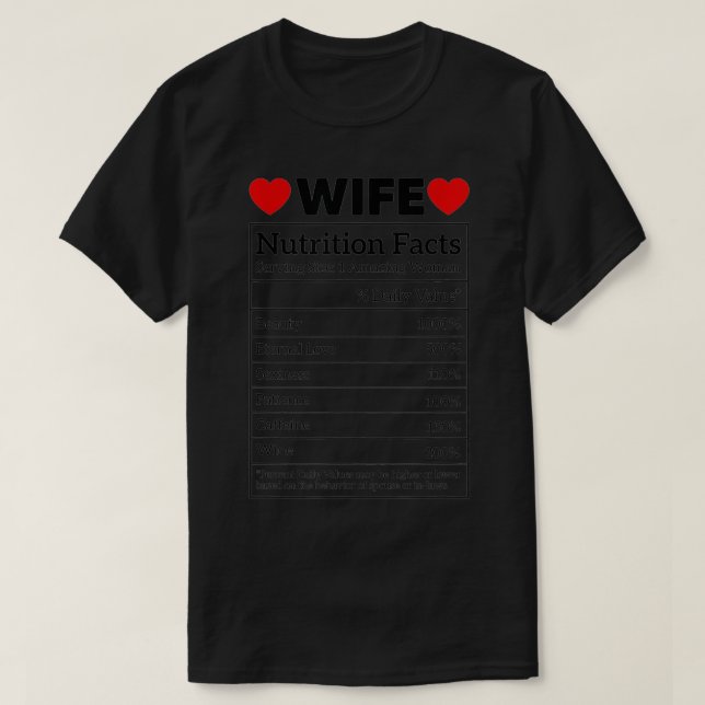 T-shirt Fille Nutrition Faits Beauté Caffein Vin Tee Pour  (Design devant)