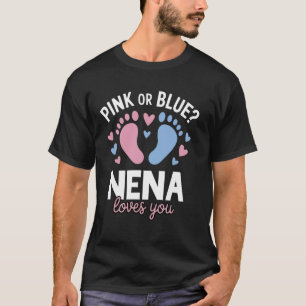 T-shirt Fille ou Garçon Nena Vous Aime Révélation du Sexe