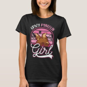 T-shirt Fille Pangolin folle