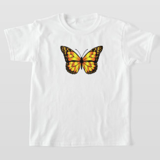T-Shirt Fille Papillon