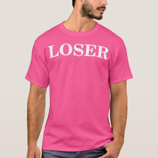 T-shirt Fille perdante (Devant)
