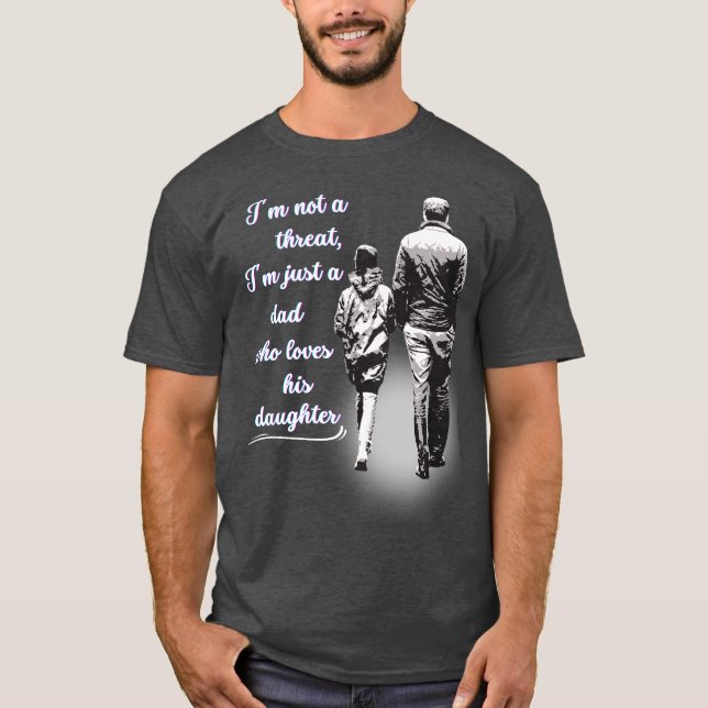 T-shirt Fille-Père (Devant)