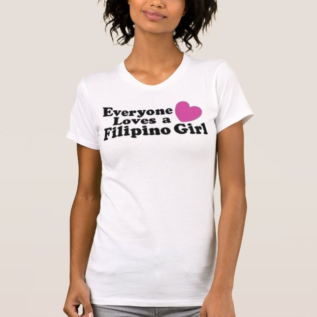T-shirt Fille philippine (Devant)