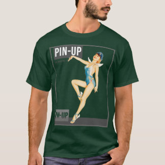 T-shirt Fille Pin up Magazine Vintage Pinup 29