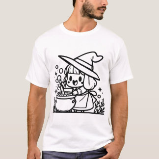 T-shirt Fille posant