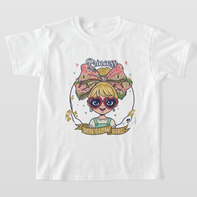 T-shirt Fille Princesse (Poser)