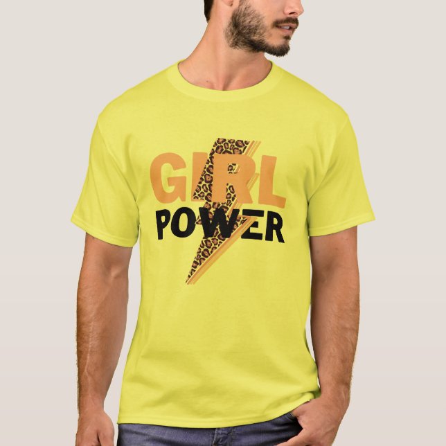 T-shirt fille puissance (Devant)