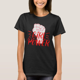 T-shirt Fille Puissance Histoire Noire Émancipation Femini
