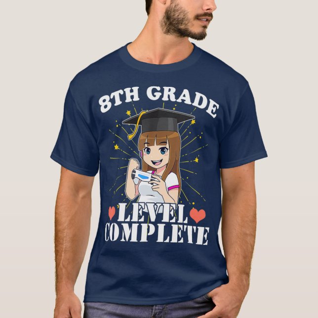 T-shirt Fille qui aime l'Anime et (Devant)