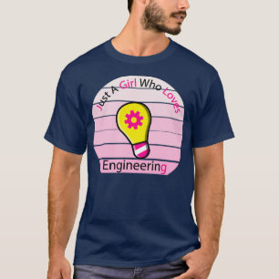 T-shirt fille qui aime quotEnergy quot d'ingénierie