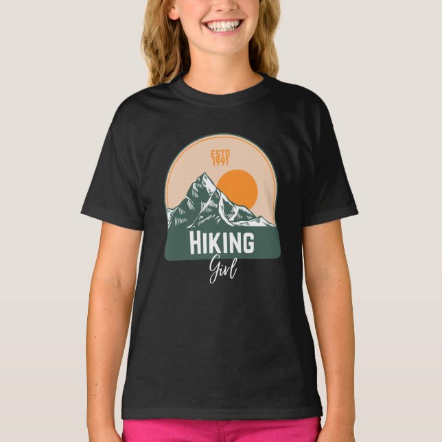 T-shirt Fille randonnée (Devant)