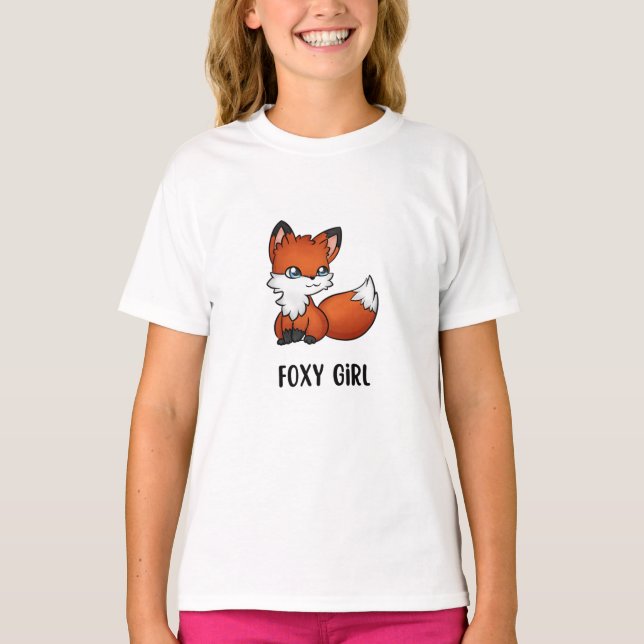 T-shirt Fille Renarde (Devant)