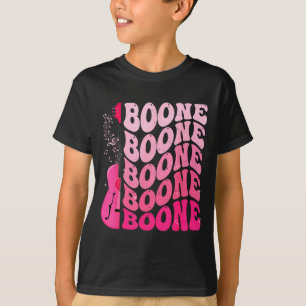 T-shirt Fille Rétro Boone Groovy Fleur Prénom D 80's 