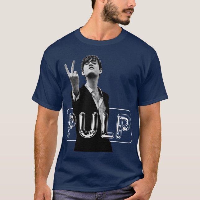 T-shirt fille rétro du groupe PULP (Devant)