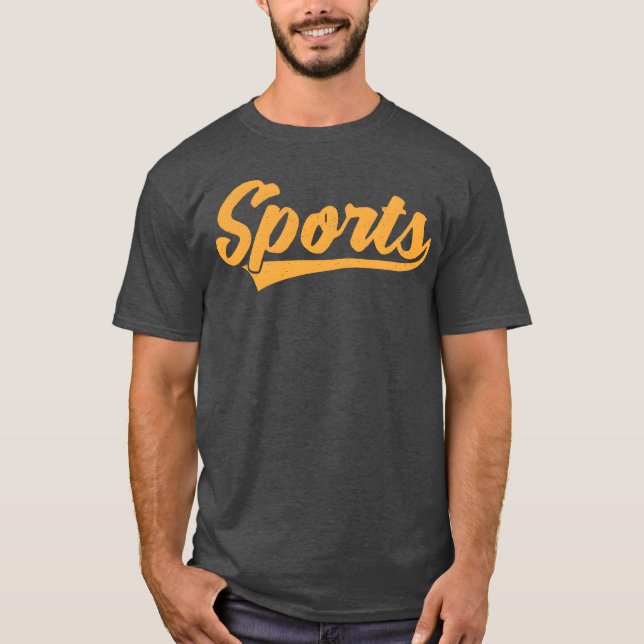 T-shirt fille rétro sportive (Devant)