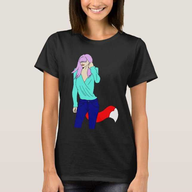 T-shirt fille rusée   (Devant)