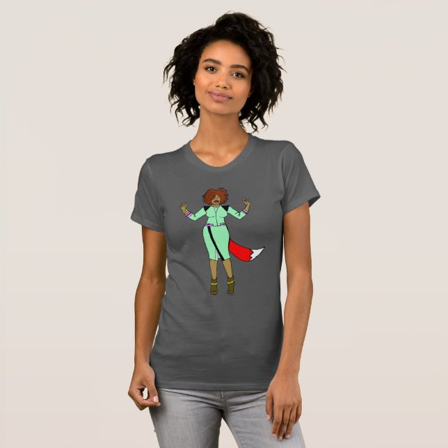 T-shirt Fille rusée (Devant entier)