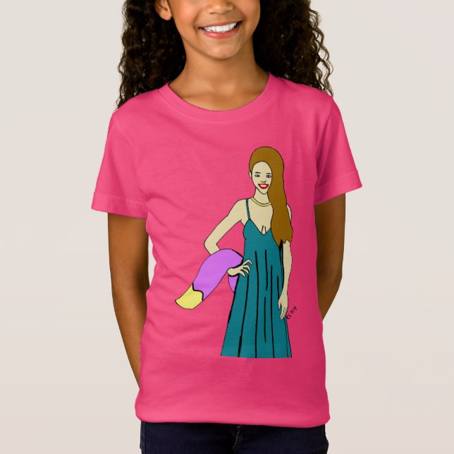 T-Shirt fille rusée  (Devant)