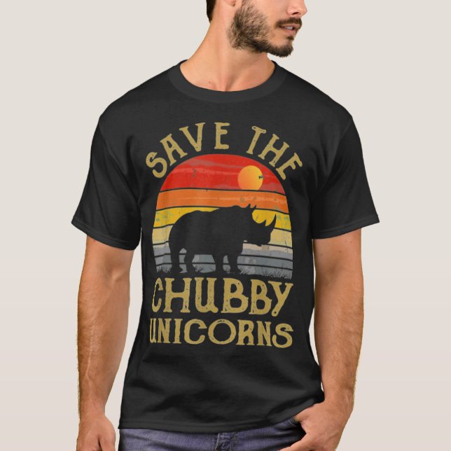 T-shirt Fille Savehe Retro Chub vintage (Devant)