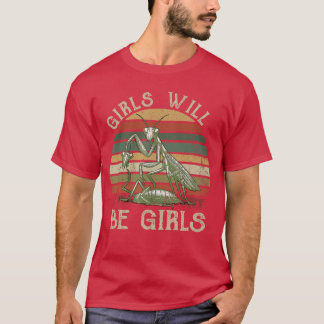 T-shirt Fille sera filles priant amie Mme