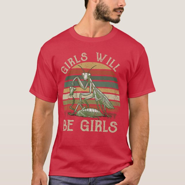 T-shirt Fille sera filles priant amie Mme (Devant)