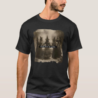 T-shirt Fille sera Filles Sorcière Halloween Drôle de Sorc