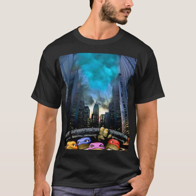 T-shirt Fille Sewerurtles 1990 (Devant)