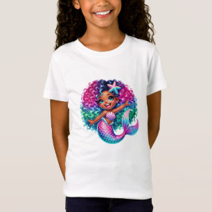 T-shirt fille sirène