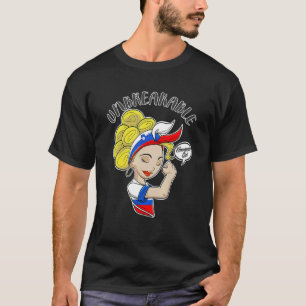 T-shirt Fille slovène incassable I Patrimoine slovène I