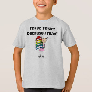 T-shirt Fille Smart puisque j'ai lu