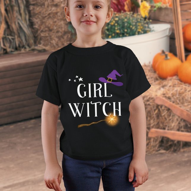 T-Shirt Fille sorcière - Halloween en famille (Créateur téléchargé)
