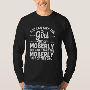 T-shirt Fille Sortie De Moberly Mo Missouri Drôle Racines 