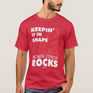 T-shirt Fille sportive femme mère perdant du poids cadeau