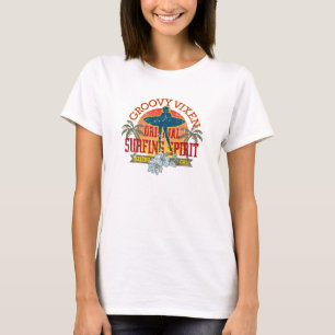 T-shirt Fille super T de surfer de renarde
