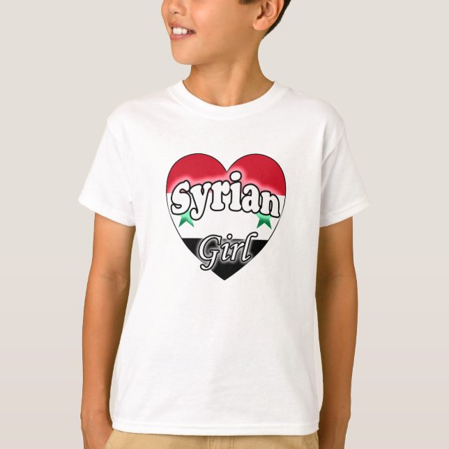 T-shirt Fille syrienne (Devant)