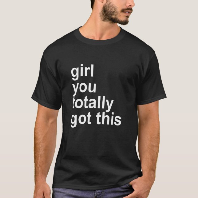 T-shirt fille, tu as totalement compris Citation (Devant)