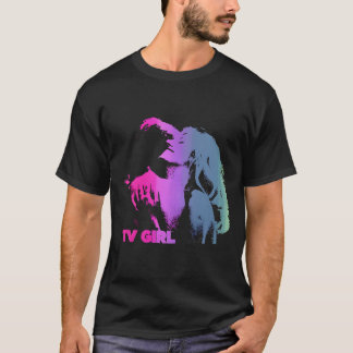 T-shirt fille tv sortie française amants rock esthétique d